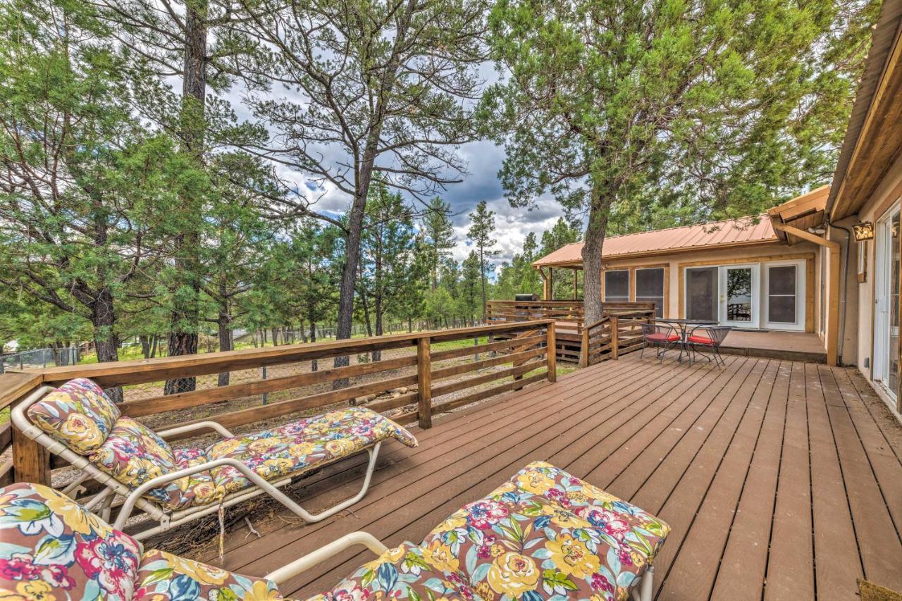 Spacious Ruidoso Home With Hot Tub And Fireplaces Exteriör bild
